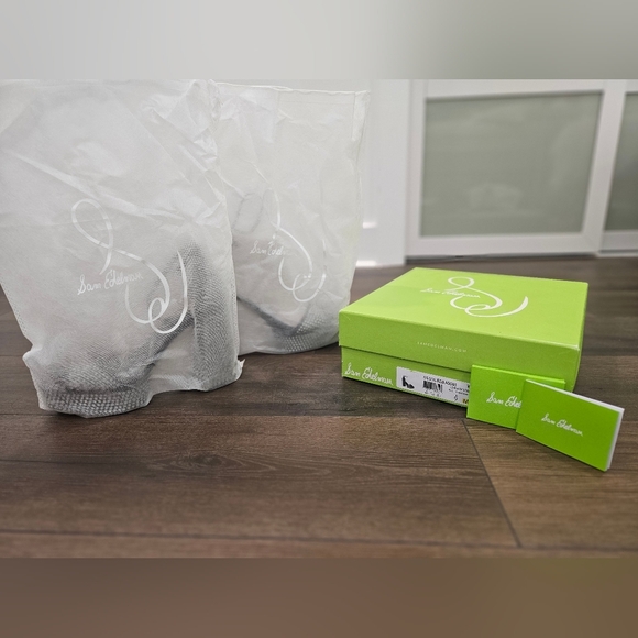 NIB 💎 Sam EDELMAN Nellie Glitz Platform Sandals- SIZE 9 - Picture 15 of 16